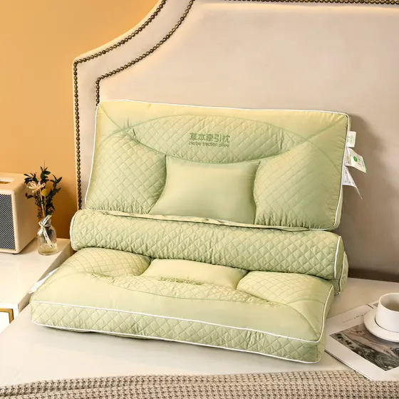 Verão Natural erval tração trigo sarraceno travesseiro Sleep Aid pescoço proteção macio pele-amigável confortável perfum