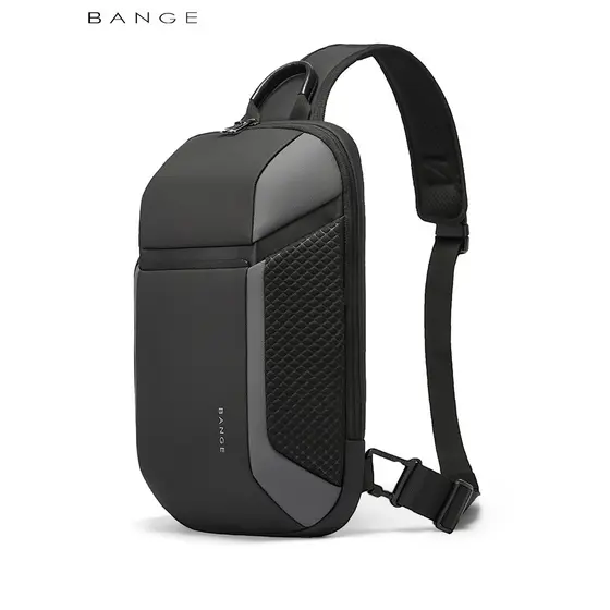 Bange bange bolsa de peito esportiva masculina, bolsa de ombro multifuncional de grande capacidade, versão coreana, moch