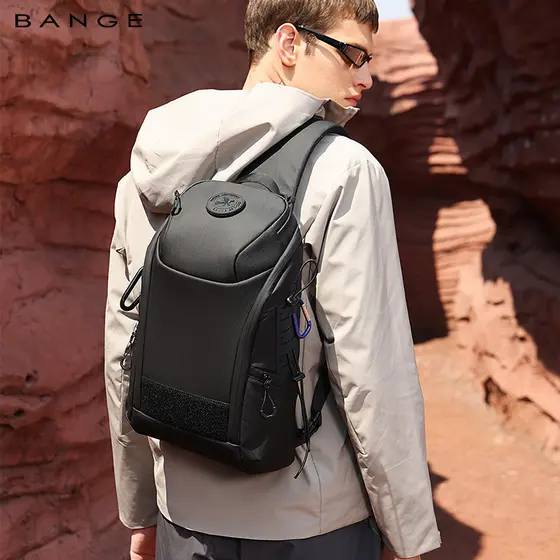 Bange bolsa de peito masculina moda na moda Casual bolsa de ombro multifuncional bolsa de ciclismo All-Match bolsa mensa