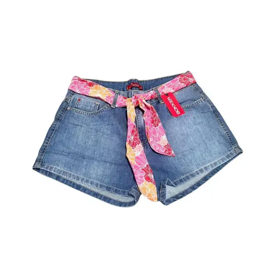 Shorts Bokker sem Lycra com Cinto Florido Bk Jeans Tam. 40 - ESV