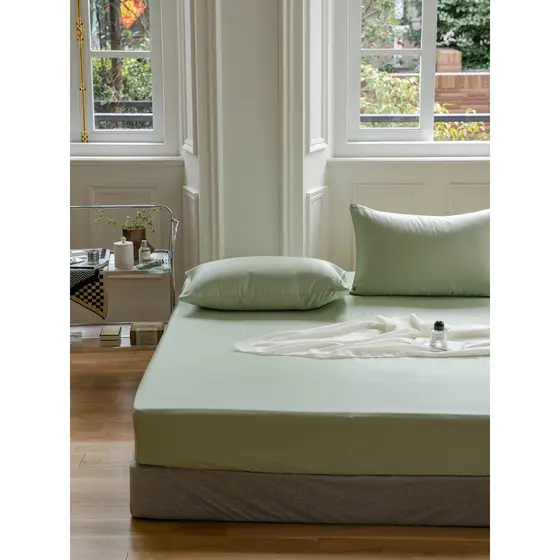 Roland Home Textiles Lyocell Tencel Lençol de peça única leve luxo legal capa de colchão ar condicionado quarto sedoso c