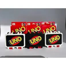 Kit Jogo Uno Completo + Caixa Organizadora Porta Cartas Estojo Protetor