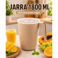 Jarra Premium CasaBella 1800ml Para Água Suco BPA Free