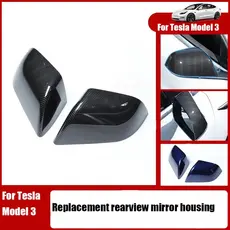 Para Tesla Model 3 2017 2018 2019 2020 2021 2022 2023, Capa de Substituição para Espelho Retrovisor Lateral Automotivo,
