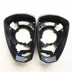 Moldura da Carcaça do Espelho Lateral do Carro para Audi A3 S3 RS3, Acabamento Brilhante, Suporte para Espelho Retroviso