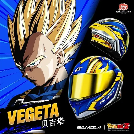 Qionghai City Wuqiao Shangmao Co., Ltd. bilmola Dragon Ball Capacete Masculino Motocicleta Capacete Completo Cauda Grand