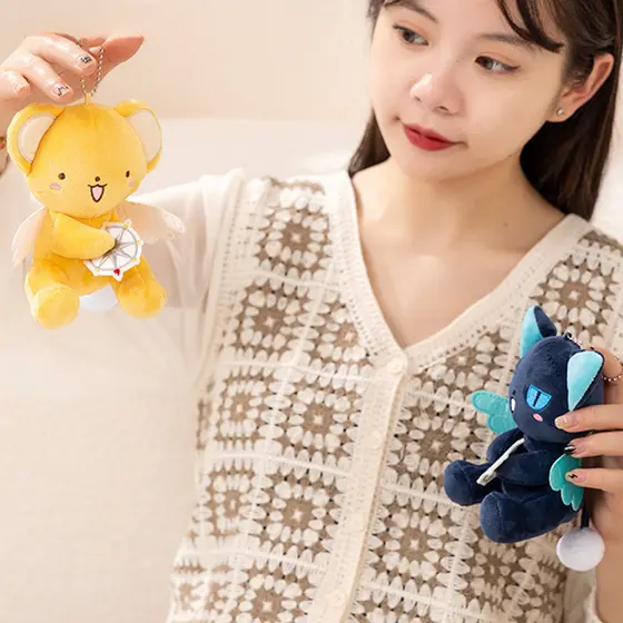 Nobleflying Summtofthecity Dos Desenhos Animados Cardcaptor Sakura Kero Boneca De Pelúcia Brinquedos Pingente Anime Cart