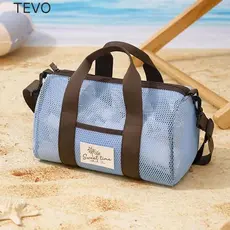 Bolsa De Natação Crossbody TEVO , Malha Respirável Com Alça De Praia , Bolsas Portáteis De Secagem Rápida