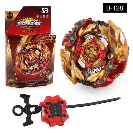 [Yuxihon] Beyblade Cho-Z Spriggan Spryzen Burst Starter Set Com Lançador B-128 Brinquedo Infantil