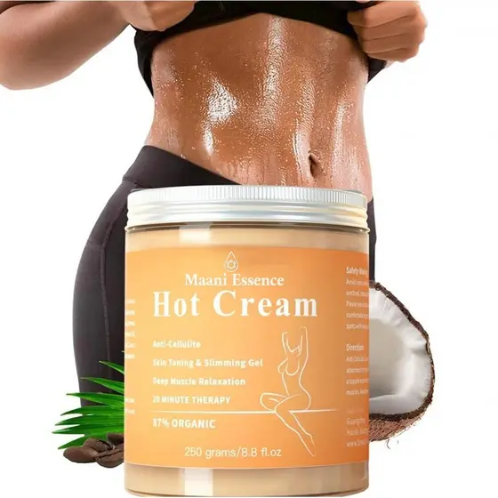 Creme Queimador de Gordura, Creme Emagrecedor, Creme Quente, Melhor Creme para Perda de Peso, Creme Firmador da Pele, Cr