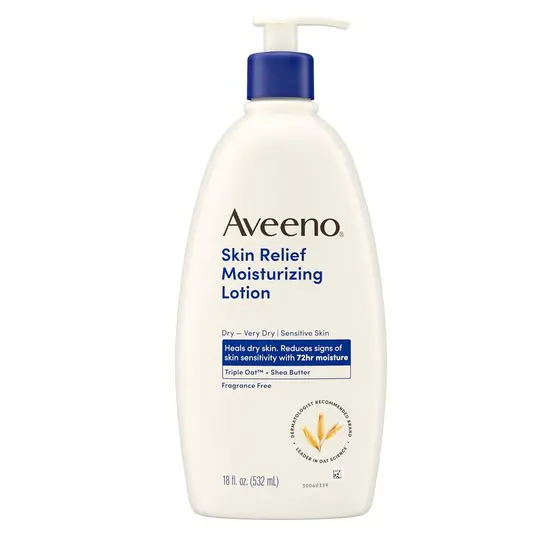 A Loção Hidratante e Calmante Aveeno é adequada para pele saudável, extremamente seca e sensível. É um hidratante de ráp