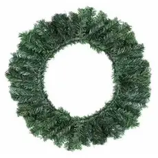 Guirlanda de Natal 40cm Crua Sem Enfeites Monte sua Decoração Natalina Fim de Ano - Decoração