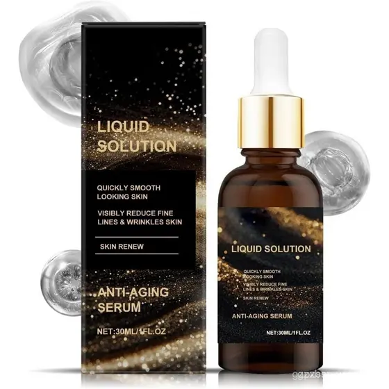 Sérum Líquido Bo-tox, Solução Líquida - Redução de Rugas, Séruns Faciais Bot-ox, Sérum Facial Anti-Idade, Reduz Linhas F