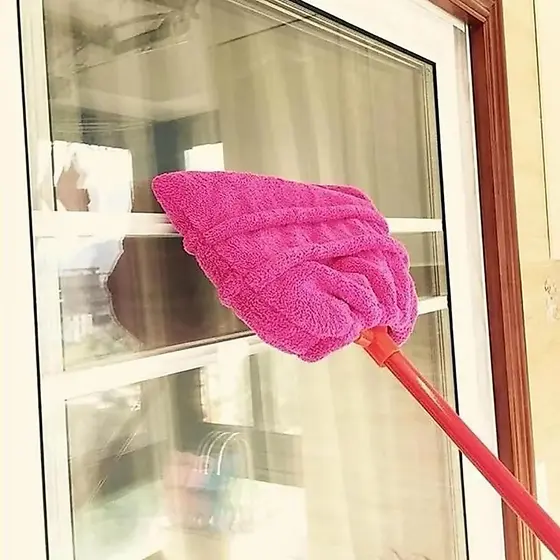 Kit 5 Capas Vassoura Pano Chão Reutilizável Lavável Limpeza Casa Cozinha Banheiro