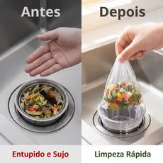 Filtro Malha Fina Elástico Para Pia Cozinha Uso Diário Prático