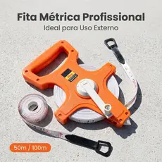 Trena Longa Portátil 50m 100m Para Casa e Obras