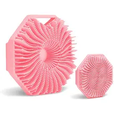 Esfoliante Sud ® Conjunto de Esfoliador Corporal + Esfoliador Facial (Rosa)