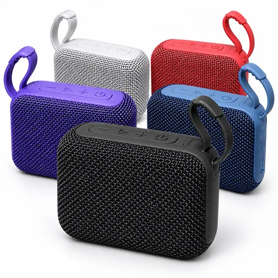 Caixinha de Som Bluetooth Portátil Mini Alto Falante Sem Fio Grave PotenteUSB-C Compatível Android e iPhone