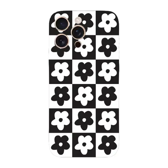 Capinha para iPhone 16 Pro Max Anti Impacto Fashion - MOSAICO DE FLORES