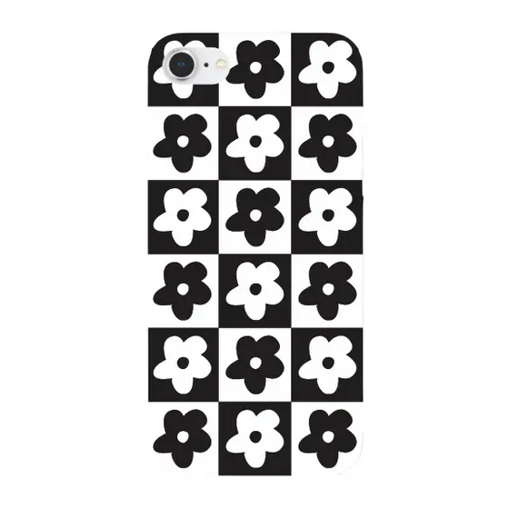 Capinha para iPhone SE 2020 Anti Impacto Fashion - MOSAICO DE FLORES