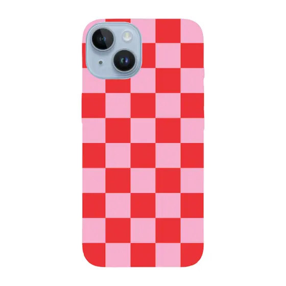 Capinha para iPhone 14 Plus Anti Impacto Fashion - QUADRICULADA COLOR MIX