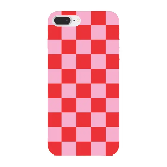 Capinha para iPhone 8 Plus Anti Impacto Fashion - QUADRICULADA COLOR MIX