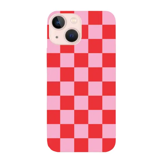 Capinha para iPhone 13 Anti Impacto Fashion - QUADRICULADA COLOR MIX