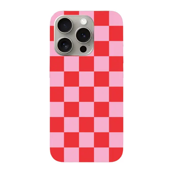 Capinha para iPhone 15 Pro Anti Impacto Fashion - QUADRICULADA COLOR MIX