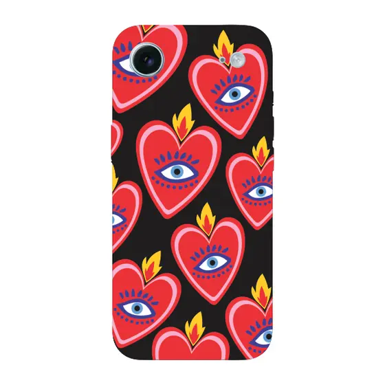 Capinha para iPhone Air Anti Impacto Fashion - SACRED HEART PATTERN