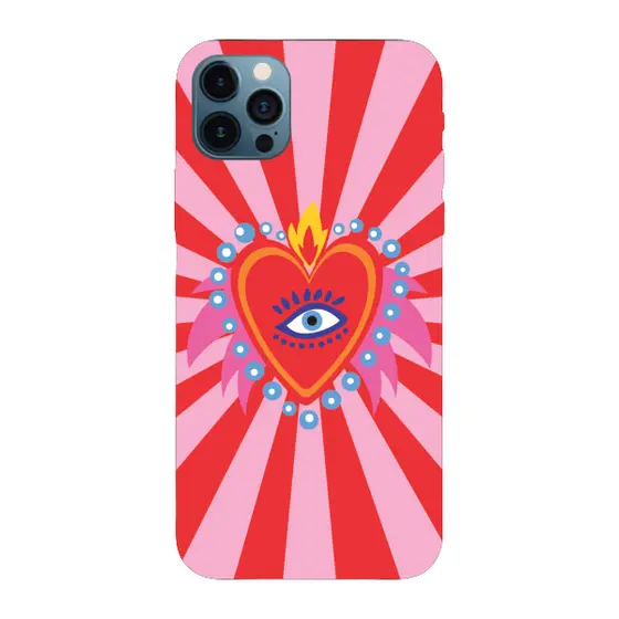 Capinha para iPhone 12 Pro Max Anti Impacto Fashion - SAGRADO CORAÇAO