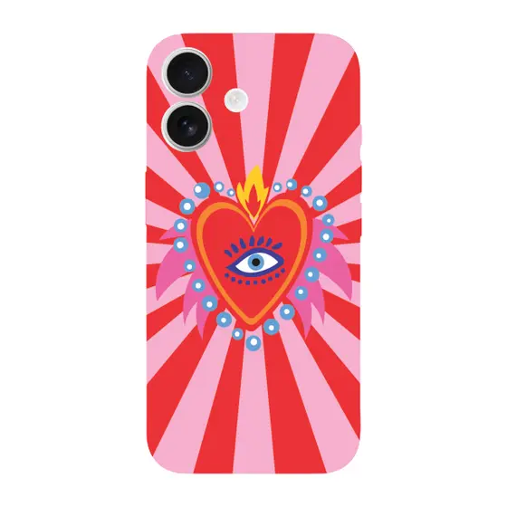 Capinha para iPhone 16 Plus Anti Impacto Fashion - SAGRADO CORAÇAO