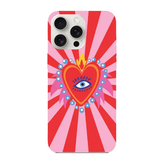 Capinha para iPhone 15 Pro Max Anti Impacto Fashion - SAGRADO CORAÇAO