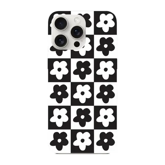Capinha para iPhone 15 Pro Max Anti Impacto Fashion - MOSAICO DE FLORES