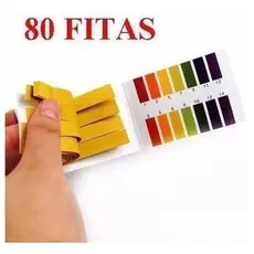 Fita Tira Medir Ph 1-14 Alta Precisao Com 80 un oferta