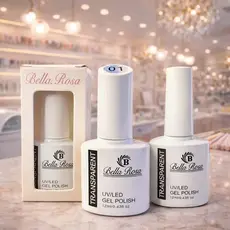 Esmalte em Gel Renda e Fundo Realista Bella Rosa -12ml