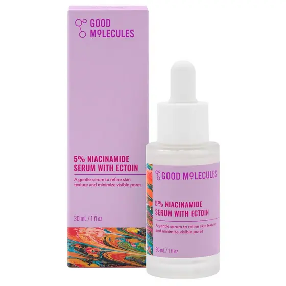 GoodMolecules Sérum com 5% de Niacinamida e Ectoin - Sérum Ultra-Hidratante para Reduzir Poros Dilatados e Imperfeições