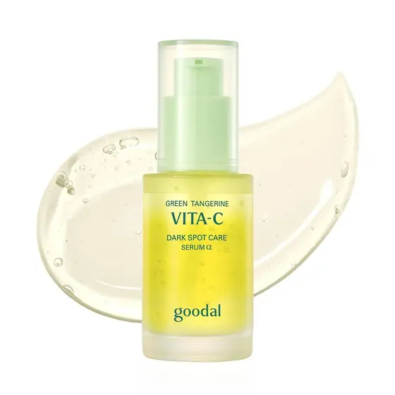 GOODALGreenTangerineVitaminCSerum[VersãoAvançada] Sérum Facial com 5% de Niacinamida e Tecnologia de Exossomos | Ajuda a
