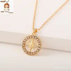 kpop idol l Stray Kids Bússola Colares SKZ Acessórios De Moda