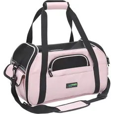JESPET Transportadora Flexível para Cães Pequenos, Gatos, Filhotes, Aprovada para Companhias Aéreas, Transportadora de G