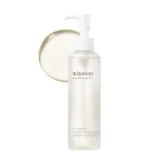 Óleo de Limpeza Facial mixsoon Bean - Óleo Leve para Limpeza Profunda e Remoção de Maquiagem e Cravos, Feito com Feijão
