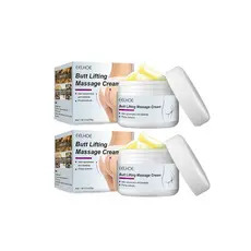 Creme para Aumento de Glúteos - Creme de Massagem para Levantamento de Glúteos, Creme para Elevação de Quadris, Loção Fi