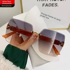 oculos blogueira feminino de sol feminino oculos de sol masculino 2026 novo estilo óculos de sol High-End sentir