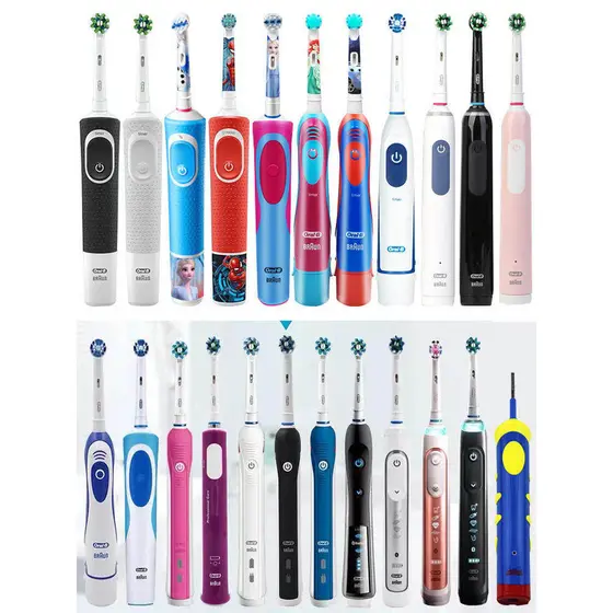 escova de dente escova de dente elétrica oral b escova de dente elétrica [Oficial Genuíno] Adaptar-se à cabeça de escov