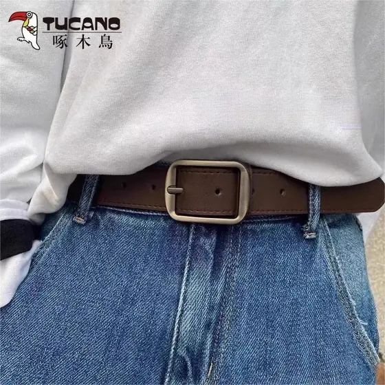 cinto de miçanga country masculino cinto country masculino cowboy Woodpecker ins Retro cinto masculino feminino si