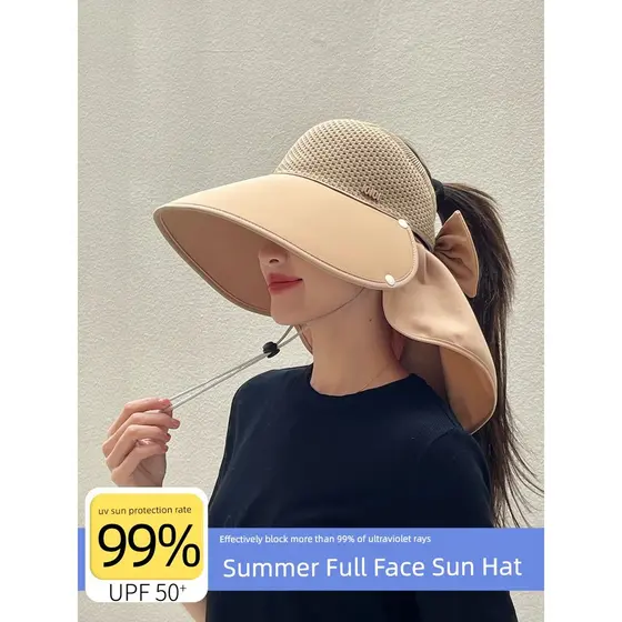 chapeu praia de praia masculino chapeu de praia feminino Xale protetor solar chapéu feminino verão ao ar livre An