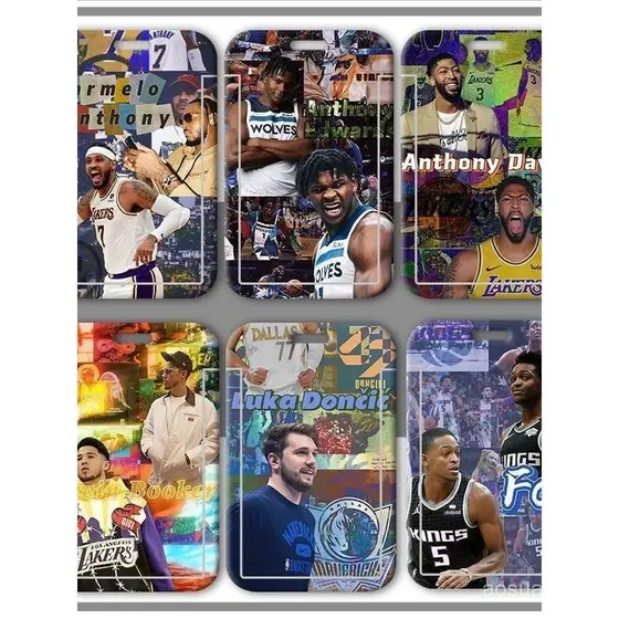 Curry, Morant, James conjunto completo de cartões de basquete, cartão de estudante, cartão de refeição, cartão de ônibus