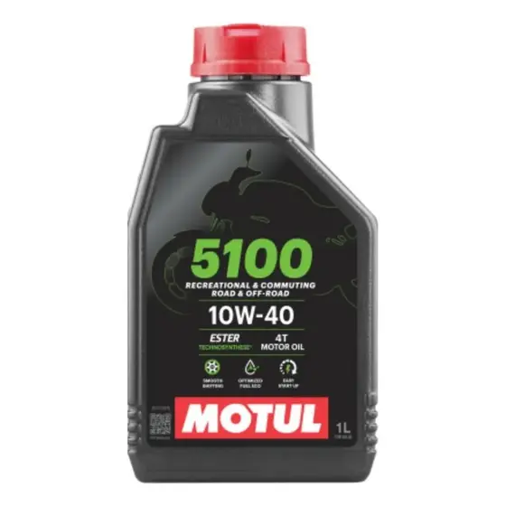 Óleo Motul 5100 4 tempo 10w40 Semissintético 1 litro