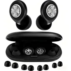 Protetores Auriculares de Silicone Macio para Redução de Ruído (8 Peças, 4 Tamanhos), Proteção Auditiva Reutilizável par
