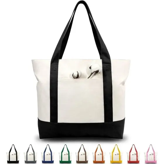 Design de primeira linha 1 |       3 |       6 |       Pacote com 30 sacolas de lona, com bolso externo, sacolas de comp