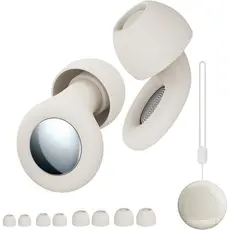 Protetores auriculares para dormir com função de redução de ruído, protegem a audição, protetores auriculares de silicon